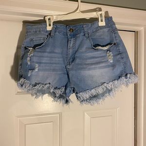Jean shorts